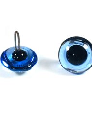 Glass eyes for teddy bear making - British Light Blue