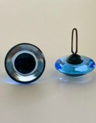 Traditional Glass Teddy bear eyes in light blue colour