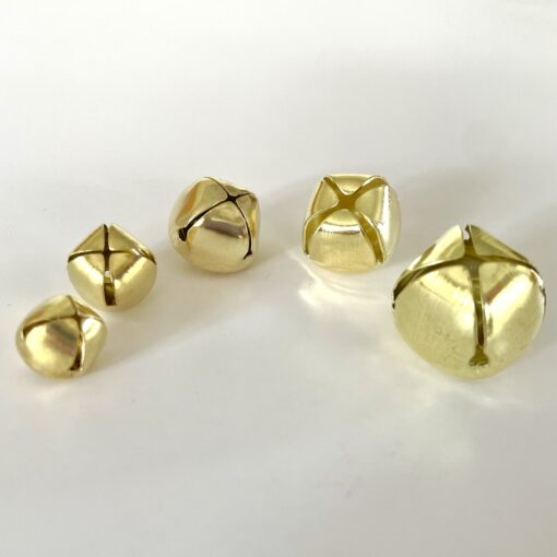 10mm, 12mm, 15mm, 18mm and 20mm JIngle Bells to add into your handmade toys and dolls