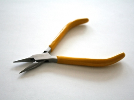 Flat Nosed pliers for bear making