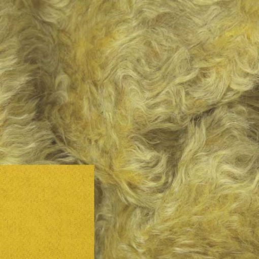 Helmbold 20mm Mohair Fabric Old Gold