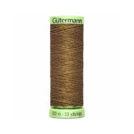 Gutermann Top Stitch Thread 124 Mid Brown