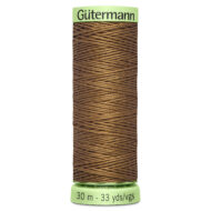 Gutermann top stitch shade 124 brown