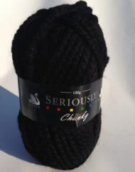 Cygnet Seriously Chunky Yarn Black