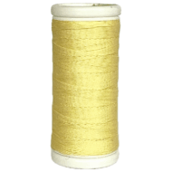 Dmc yellow cotton threads