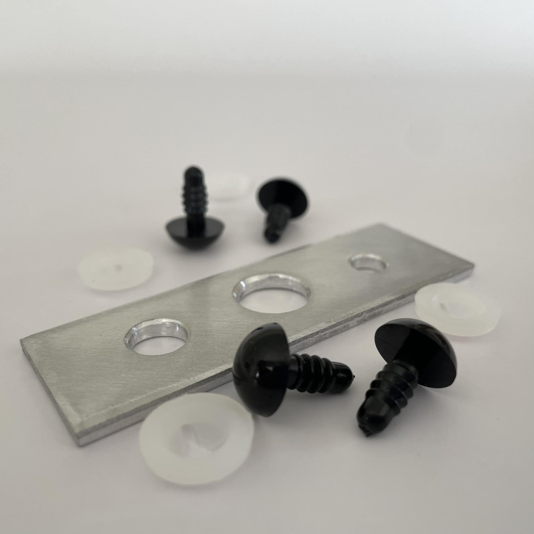 Safety Eye insertion tool to easily fix eyes onto teddy bears and soft toy creations