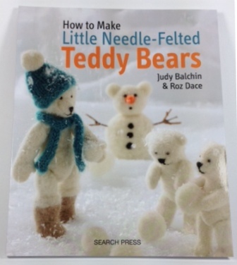 needle felted teddy bear