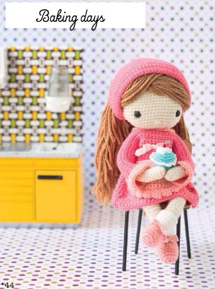 My Crochet Doll Baking Days