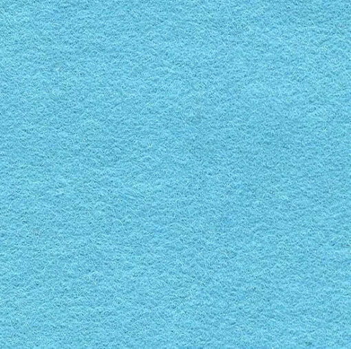 30% wool felt fabric light blue