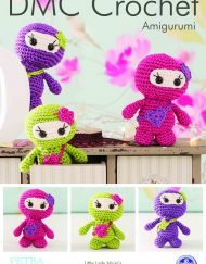 DMC Little Lady Ninja's Amigurumi Crochet Pattern