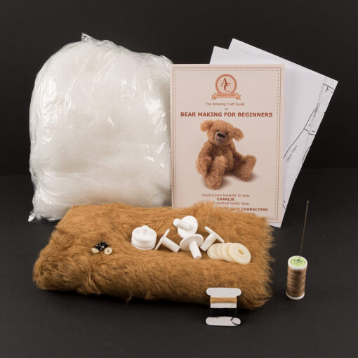 Bear Making for Beginner's Kit contents