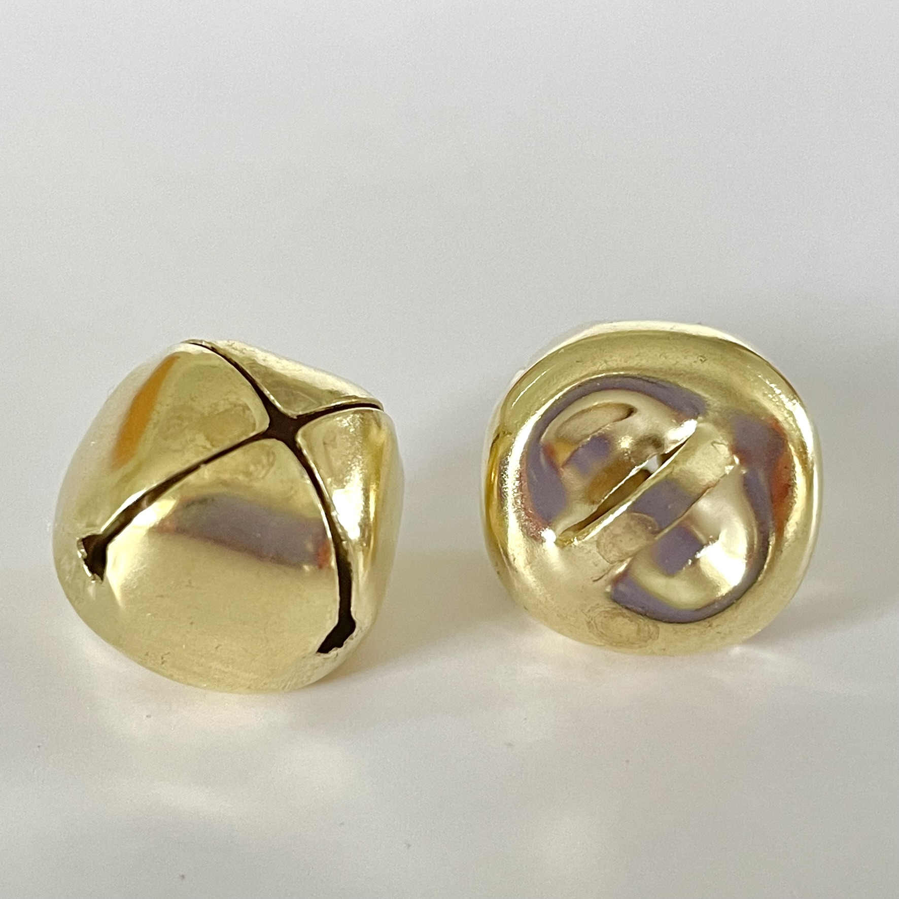 10mm, 12mm, 15mm, 18mm and 20mm JIngle Bells to add into your handmade toys and dolls