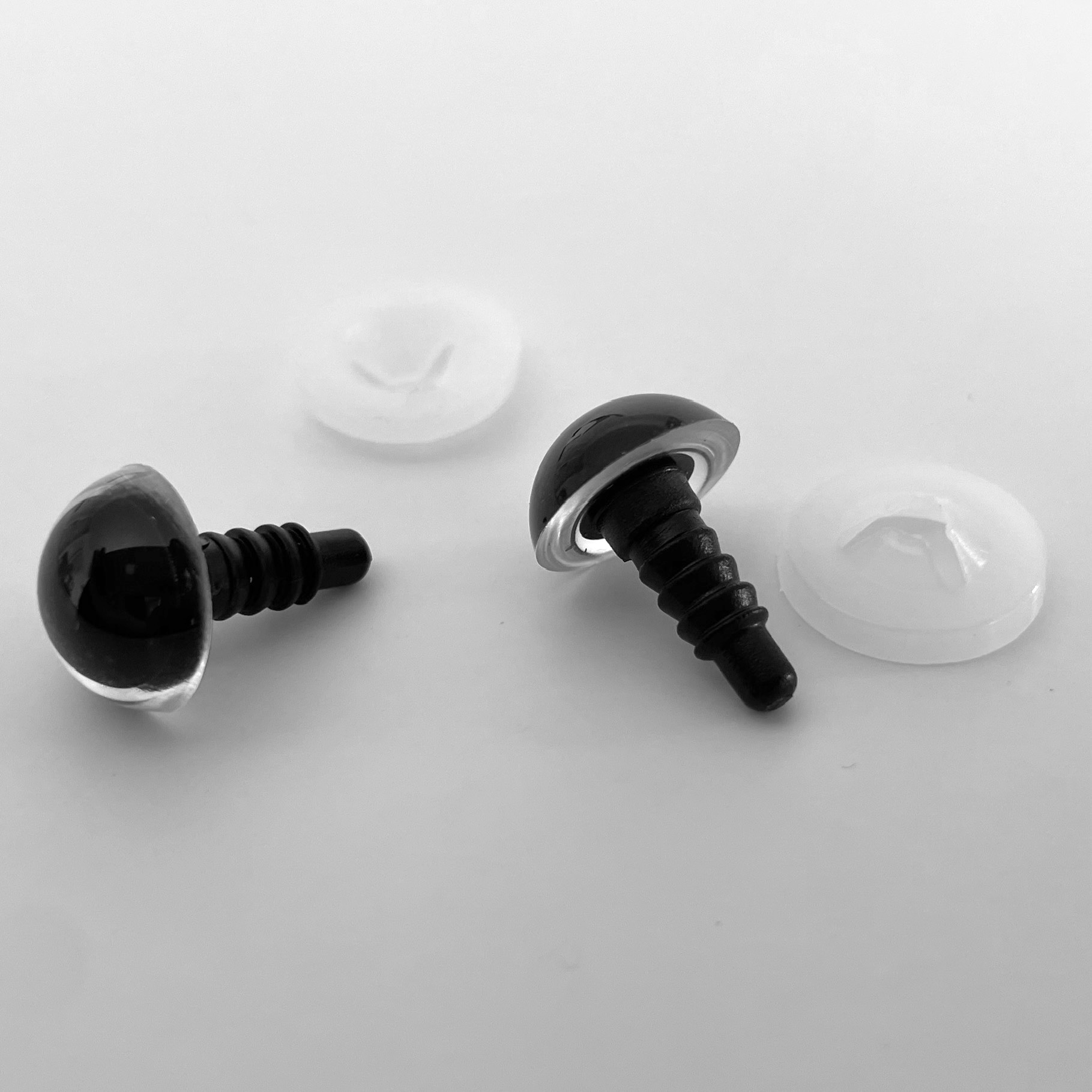 Clear Safety Eyes for teddy bears, dolls and soft toy creations