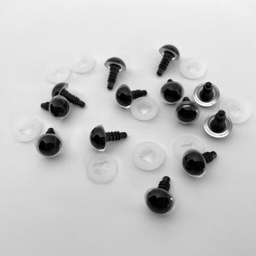 Clear Safety Eyes for teddy bears, dolls and soft toy creations