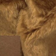 Helmbold Mohair Fabric Amber on Brown