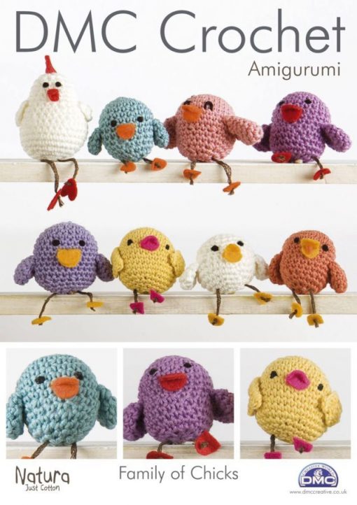 DMC Family of Chicks Crochet Pattern