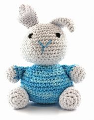 Hoooked, crochet kit, nala rabbit blue