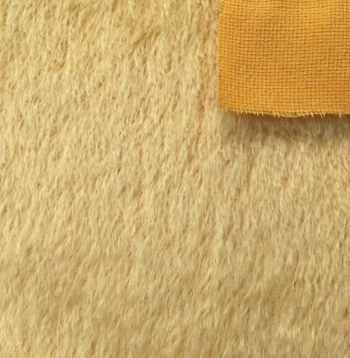 Helmbold Mohair Fabric 12mm Teddy YellowHelmbold Mohair Fabric 12mm Teddy Yellow