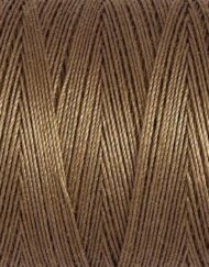 Gutermann Cotton Sewing Thread - Shade 1335 - Mid Brown