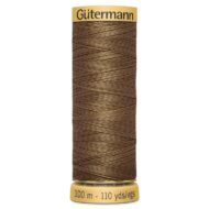 Gutermann Cotton Sewing Thread - Shade 1335 - Mid Brown
