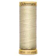 Gutermann Cotton Sewing Thread - Shade 519 - Cream