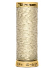 Gutermann Cotton Sewing Thread - Shade 519 - Cream