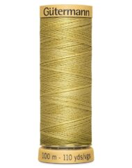 Gutermann Cotton Sewing Thread - Shade 638 - Mustard