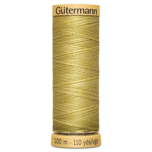 Gutermann Cotton Sewing Thread - Shade 638 - Mustard