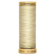 Gutermann Cotton Sewing Thread - Shade 828 - Pale Mustard