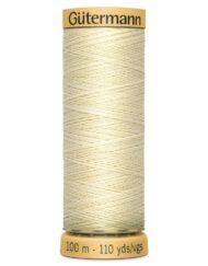 Gutermann Cotton Sewing Thread - Shade 919 - Cream