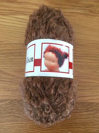 curly yarn hair for dolls