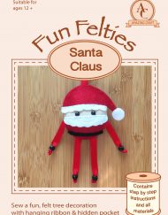 Amazing Craft Fun Felties Kit Cover Santa