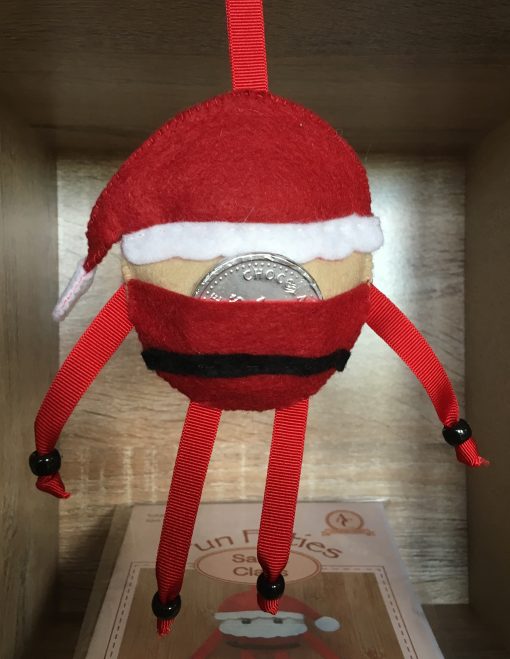 Fun Felties Santa Hidden pocket