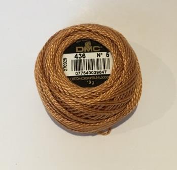 DMC Cotton Perle 116 / 436 / 5 (thick thread) - AMAZING CRAFT