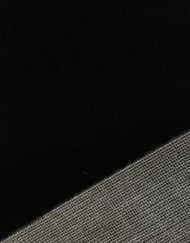 Mini Stoffe Fabric - Black & woven backing