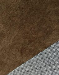 Mini Stoffe Fabric - Light Brown & woven backing