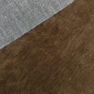 Mini Stoffe Fabric - Light Brown & woven backing