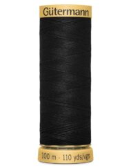 Gutermann Cotton Sewing Thread - Shade 5201 - Black