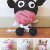 DMC Funky Farmyard Animals Crochet Pattern