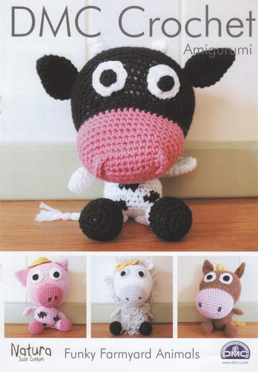 DMC Funky Farmyard Animals Crochet Pattern