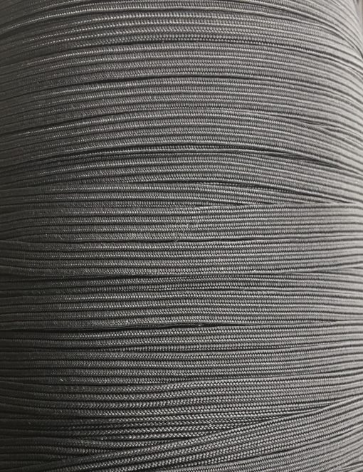 Black 6mm Elastic 8 cord