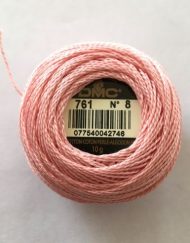 DMC Cotton Perle Thread 761 8 (pink)