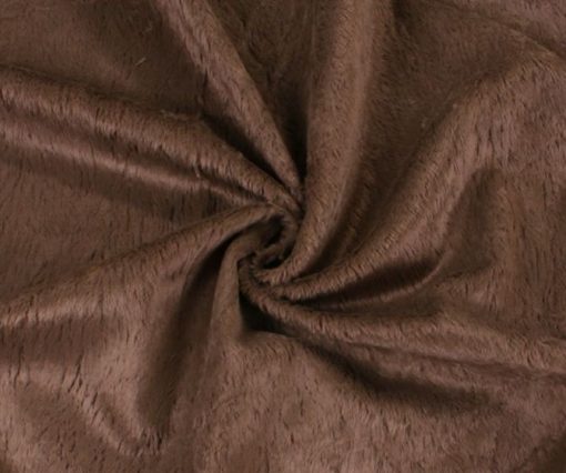 Steiff Schulte 6mm Viscose Fabric - Chocolate