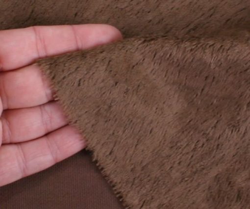 Steiff Schulte 6mm Viscose Fabric - Chocolate