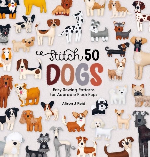 Stitch 50 Dogs by Alison J Reid