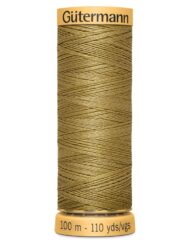 Gutermann Cotton Sewing Thread - Shade 1136 - Light Gold