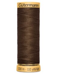 Gutermann Cotton Sewing Thread - Shade 1523 - Brown