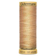 Gutermann Cotton Sewing Thread - Shade 1702 - Pale Gold