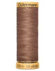 Gutermann Cotton Sewing Thread - Shade 4696 Brown