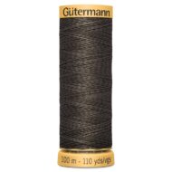 Gutermann Cotton Sewing Thread - Shade 513 - Grey Brown